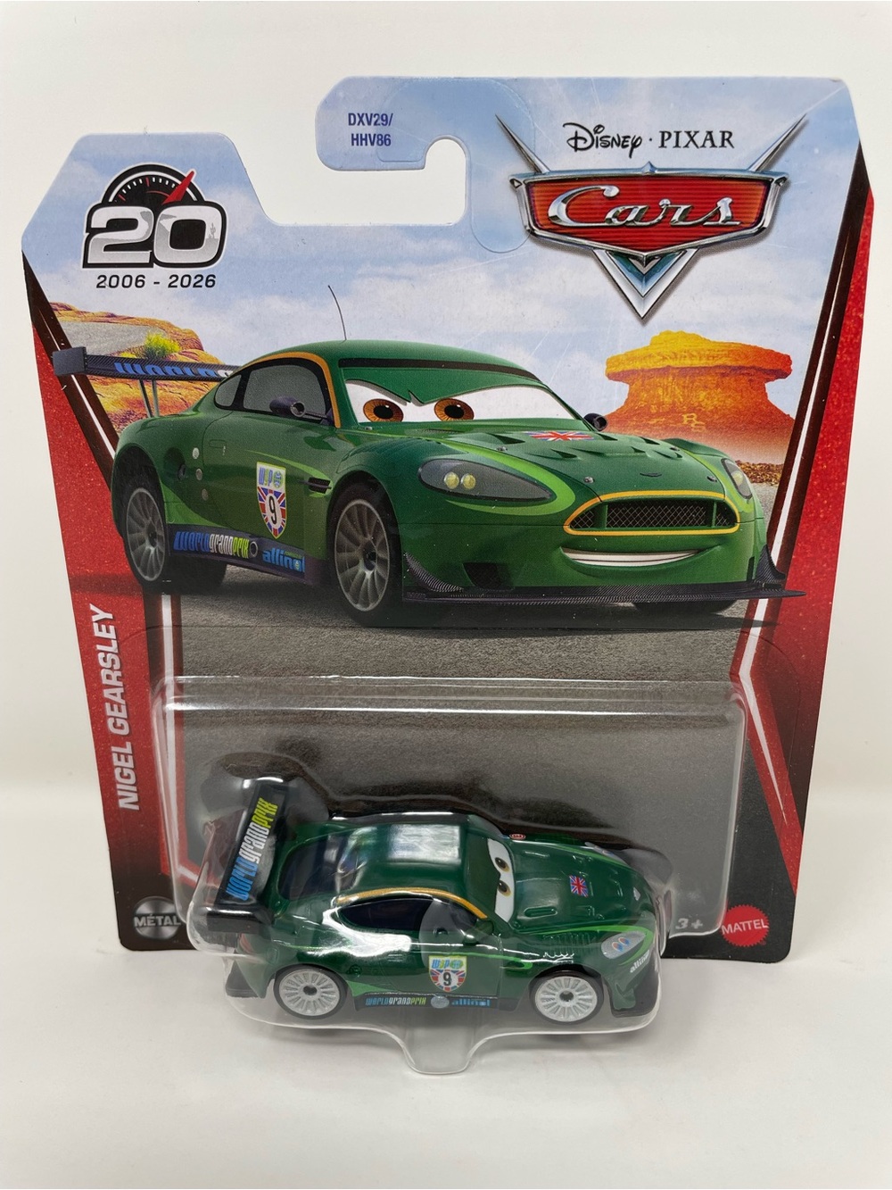 Disney Pixar Cars 20th Anniversary Nigel Gearsly Sealed Brand New